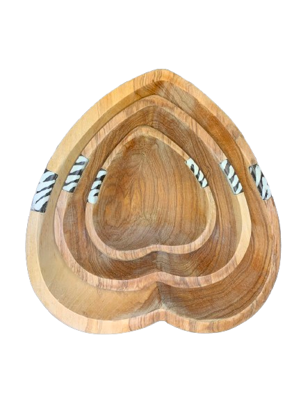 Olive Wood 3 Piece set
